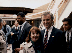 [Noreen with Bob Kerrey]